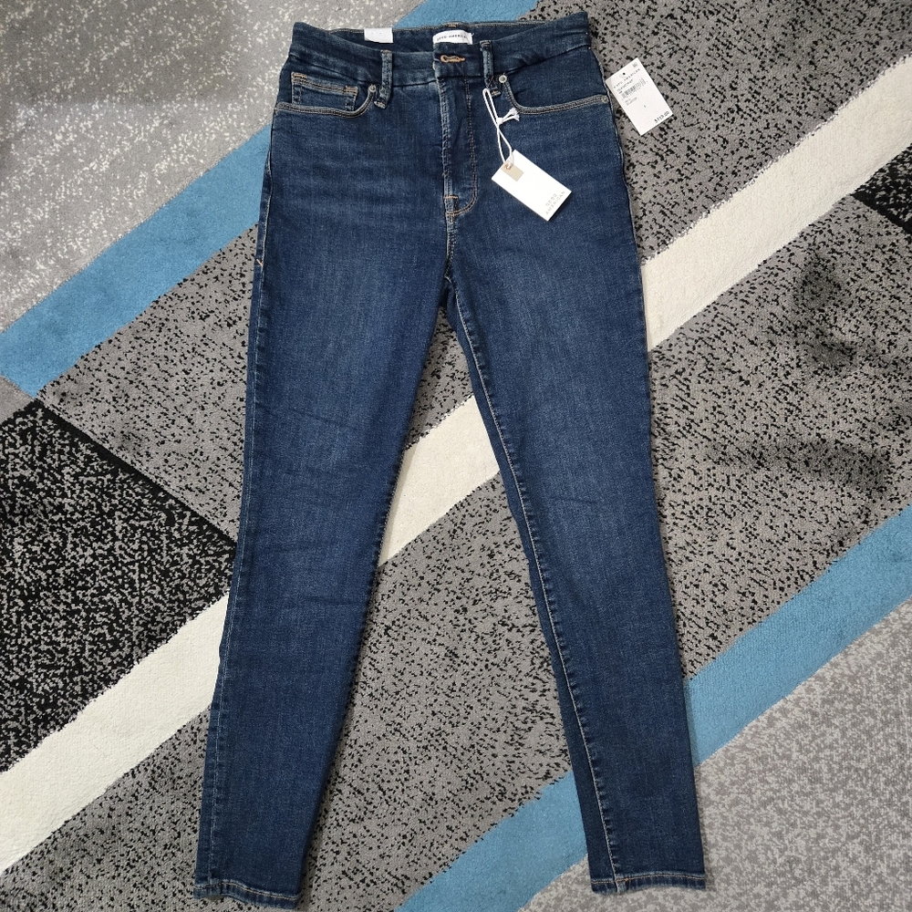 Good American Good Legs Skinny Jeans, 6/28, NWT - Picture 2 of 14